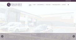 Desktop Screenshot of gregorypropertygroup.co.uk